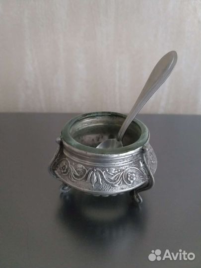 Солонка мельхиор