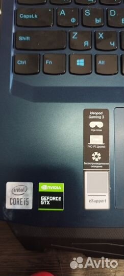 Игровой ноутбук lenovo ideapad gaming 3