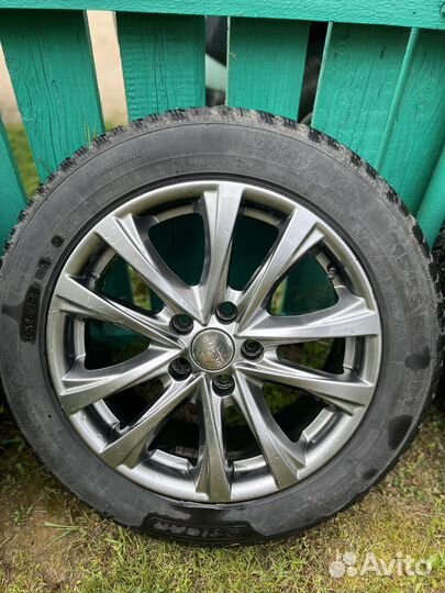 Литые диски r17 5x114 3 kia