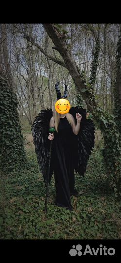 Крылья ангела (косплей Малифисента)