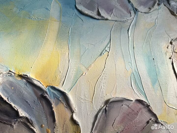 Картина маслом готовая работа