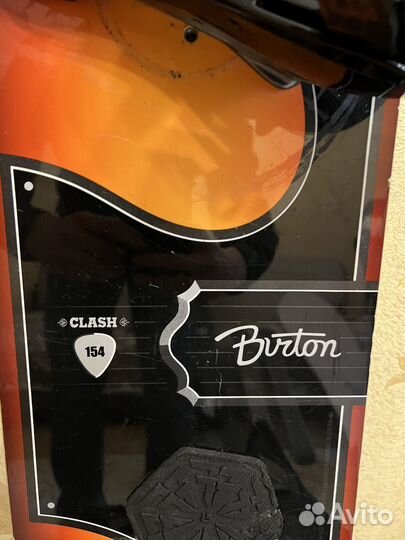 Сноуборд burton clash 154