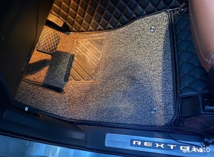 3D коврики премиум-класса SsangYong Rexton 17-23