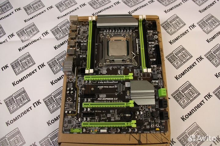 Комплект Xeon 2670v2 (10-20 ядер) + x79 Turbo