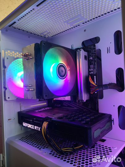 Игровой пк Ryzen 5 5600 + RTX 3050 + 16GB + SSD