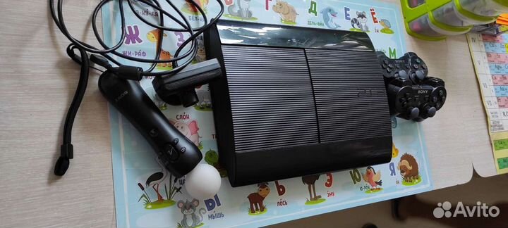 Игровая приставка ps3 super slim