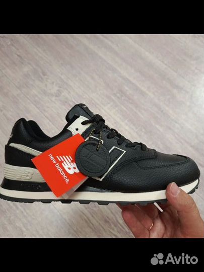 Кроссовки new balance кожа 574