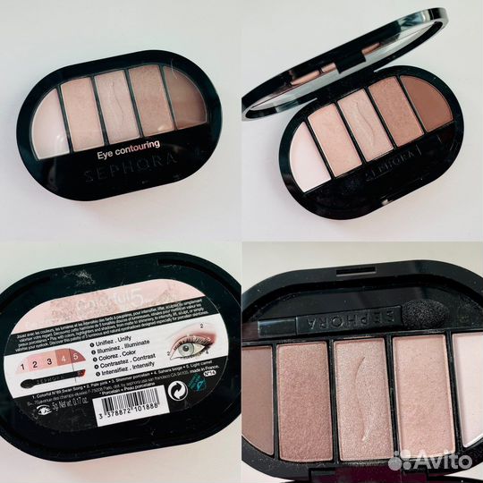 Clinique консилер Sephora тени Gosh румяна кисти