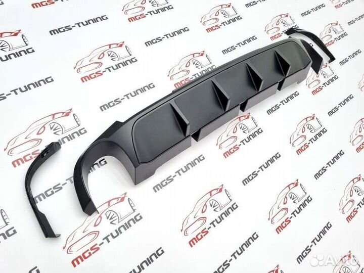 Диффузор Ford Mustang Rock style 2012-2014