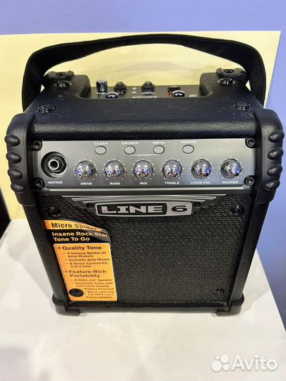 Гитарный комбоусилитель line 6 micro spider