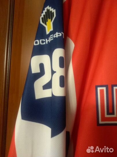 Хоккейный свитер цска 56 размер