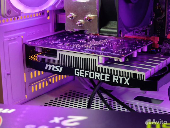 Видеокарта RTX 3050 Msi 6gb