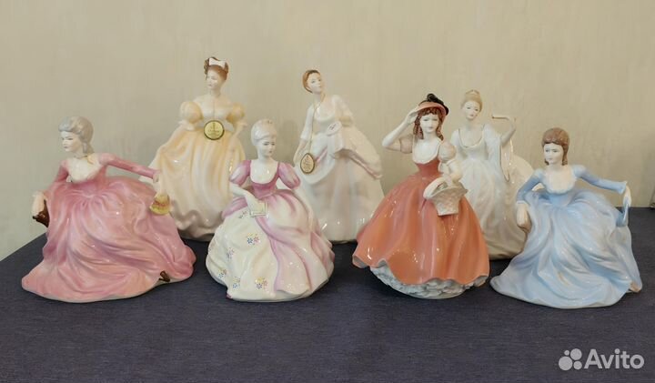 Английские статуэтки. Royal Doulton и Coalport