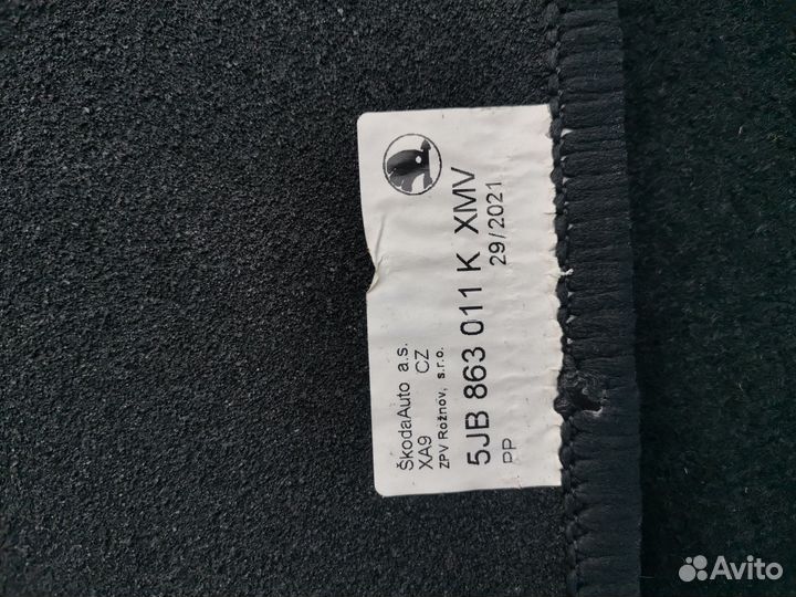 Ворсовые ковры volkswagen polo седан