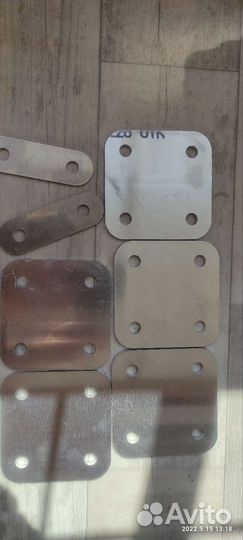 Алюминиевые шины для 2-х секций титаната