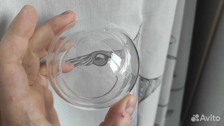 Стеклянные стаканы с двойными стенками