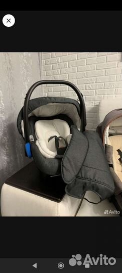 Коляска 3 в 1 bebe mobile