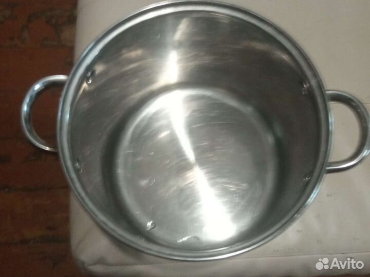 Кастрюля 9л нержавейка