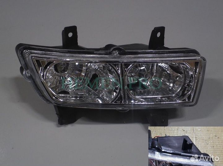 Фара противотуманная передняя левая Geely Emgrand