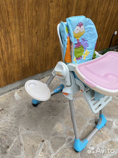 Стульчик для кормления chicco polly