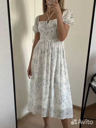 Платье летнее. Платье шифоновое новое 44