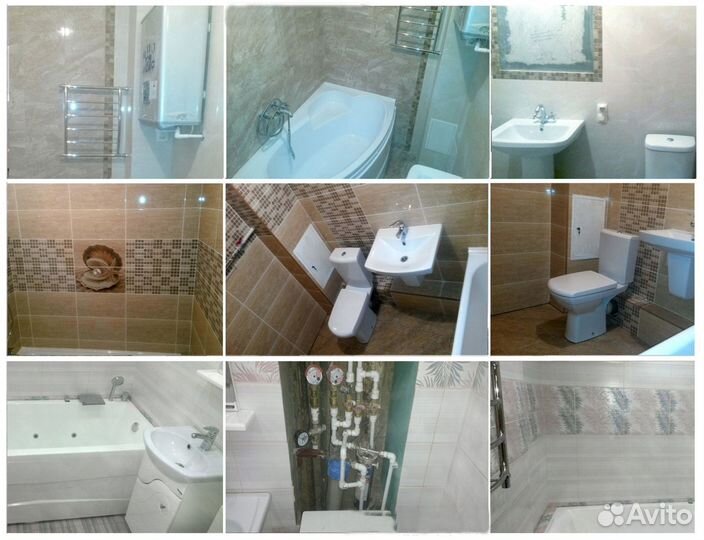 Ремонт квартир, офисов, санузла. Укладка кафеля