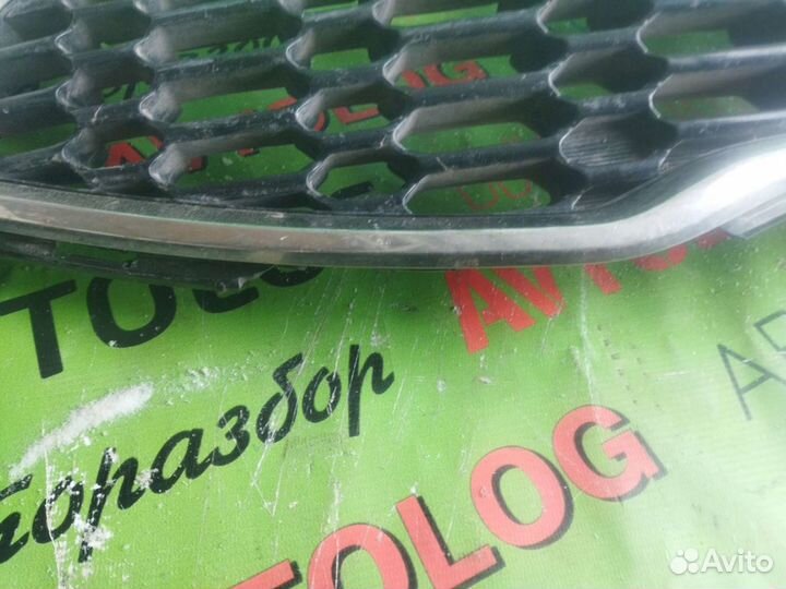 Решетка радиатора kia ceed cd хром