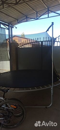 Детский батут с сеткой бу