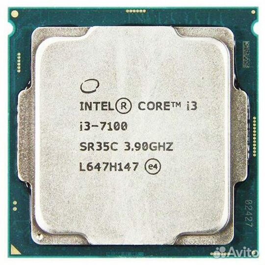 Процессор intel core i3 7100