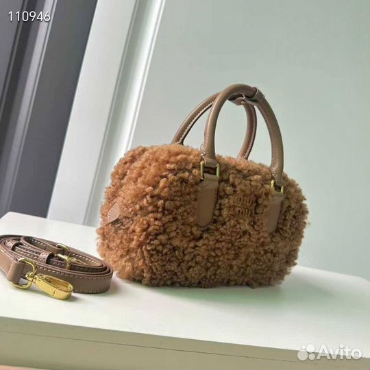 Сумка женская Miu Miu Arcadie мех 2 цвета