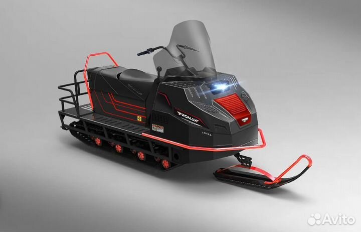 Снегоход promax snowbear V3 800 4TST черно-красный