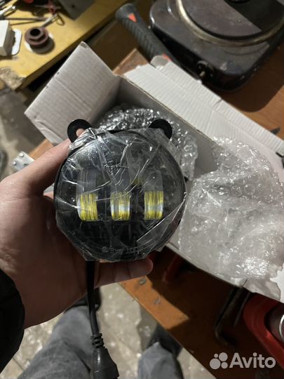 Противотуманные фары LED на лада приора