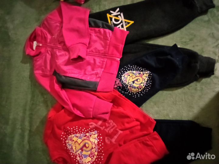 Вещи пакетом для девочки 98