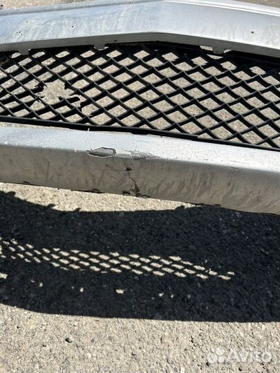 Передний бампер Mercedes w204 AMG рестайлинг