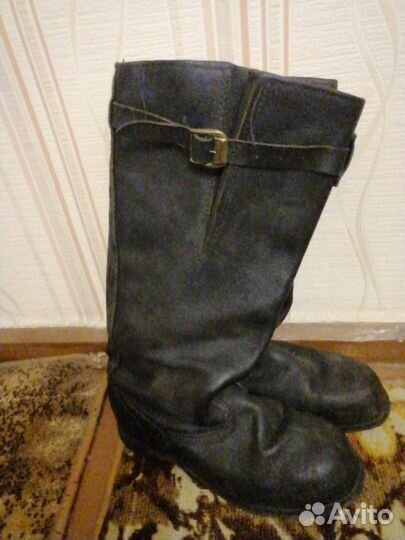Мужские кирзовые сапоги 42-44 р