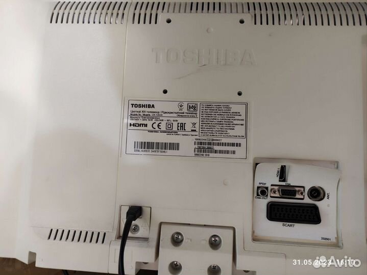 ЖК телевизор toshiba
