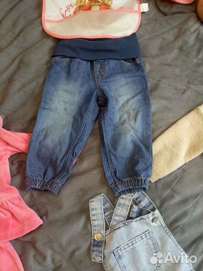 Вещи пакетом для девочки 86 92