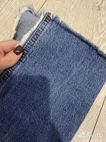 Джинсы с разрезами Zara 34