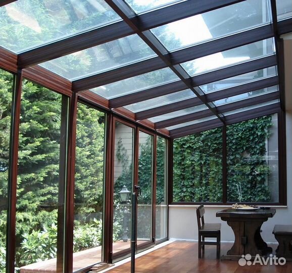 Зимний сад / Алюминиевые конструкции