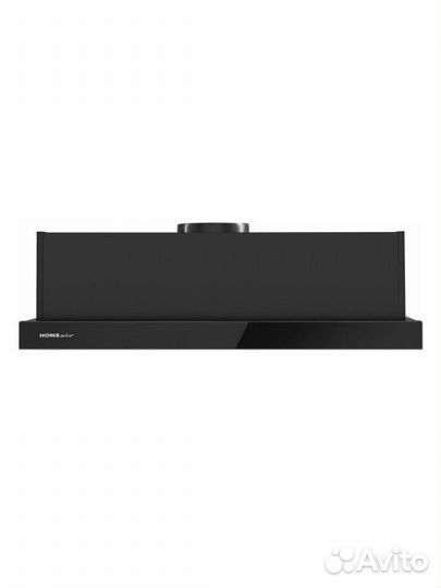 Кухонная вытяжка homsair flat 60 glass черный