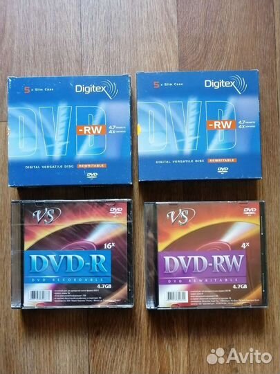 Продам пустые диски. DVD. CD