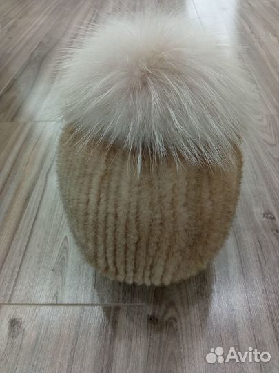 Шапка зимняя меховая женская