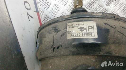 Вакуумный усилитель тормозов nissan primera P11 (2