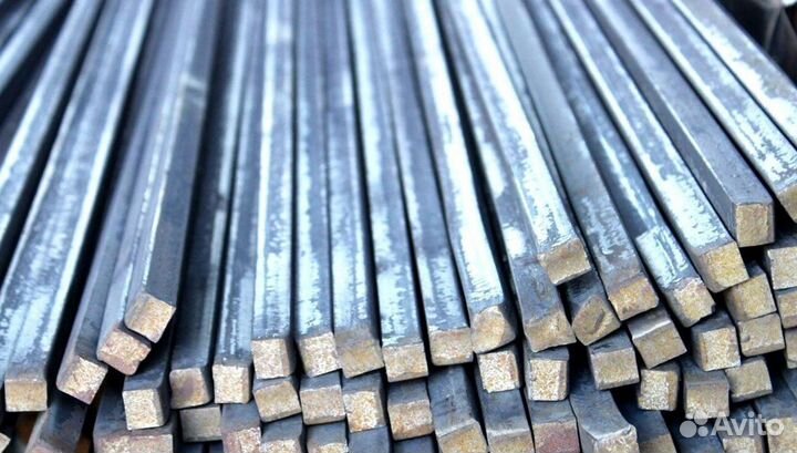 Квадрат металлический 8х8 mm KV-6716