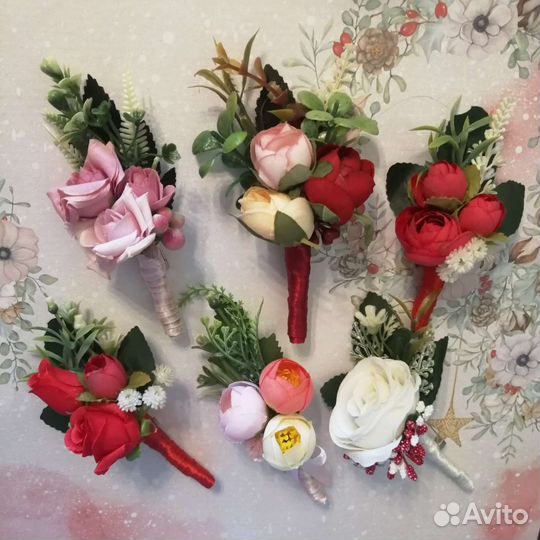 Бутоньерка жениха