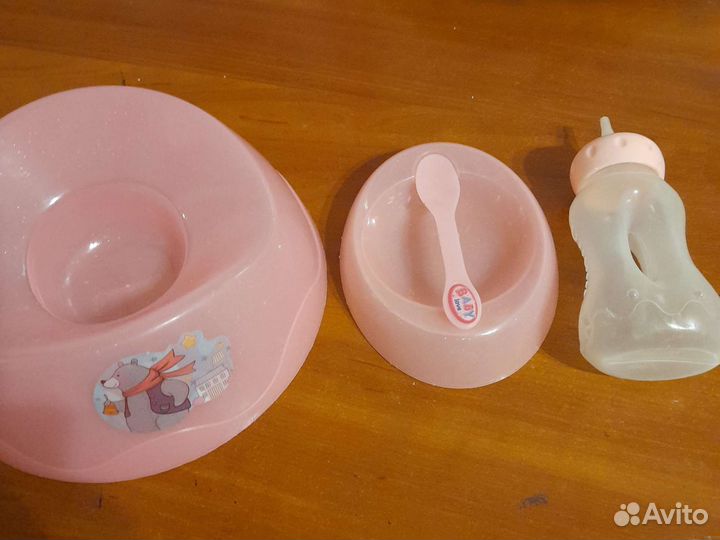 Аксессуары для куклы беби борн