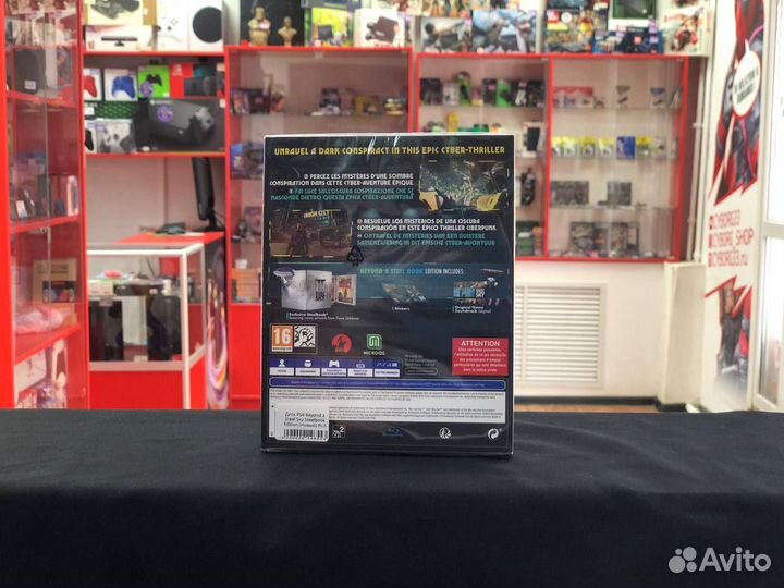 Диск PS4 Beyond a Steel Sky Steelbook Edition RUS