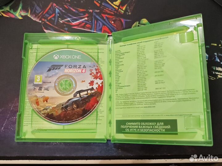 Forza horizon 4 xbox one диск