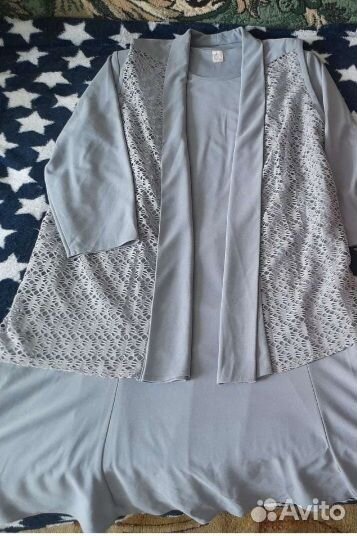 Платье с жакетом