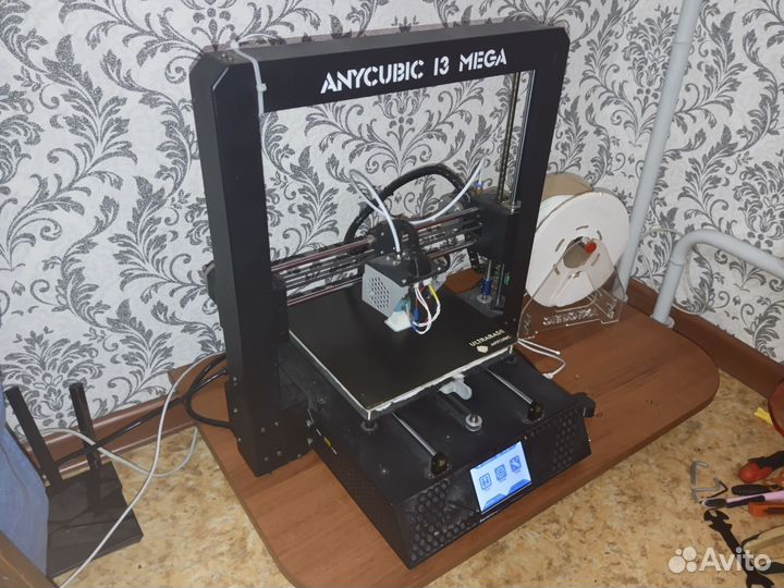 3d принтер anycubic i3 mega с коробом(цена за всё)
